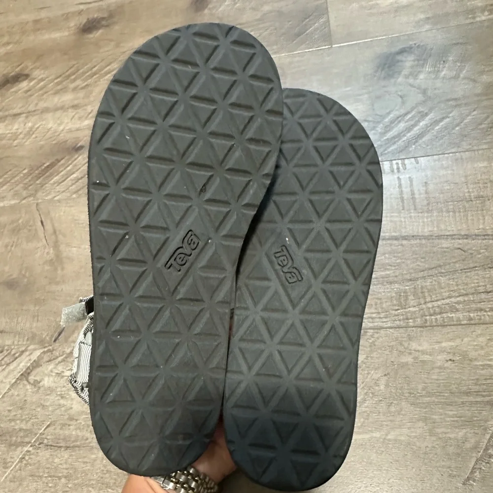 Teva Flatform Blue Grey 7